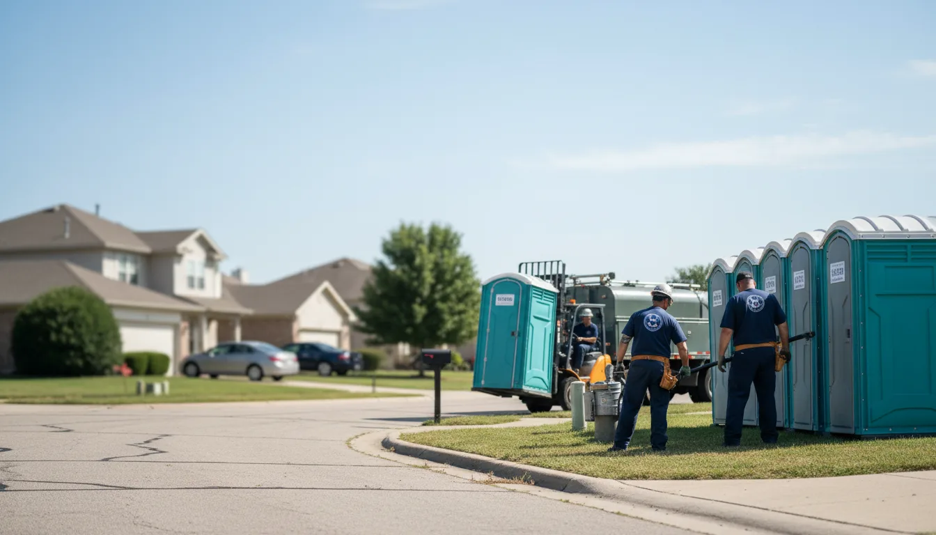 Porta Potty Rental in Higginsville, MO near me